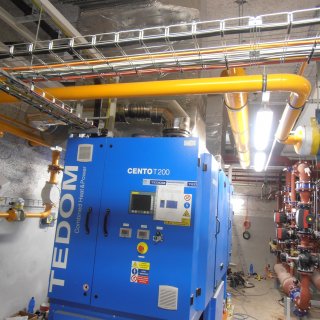 Plynová kotelna Sušice – Kogenerační jednotka