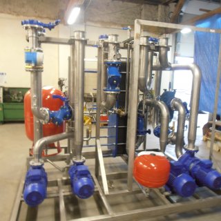 Nerezové chladící zařízení