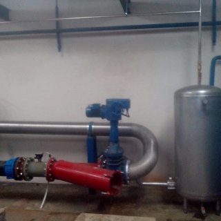 přečerpávací stanice. Zavlažování golfového hřiště